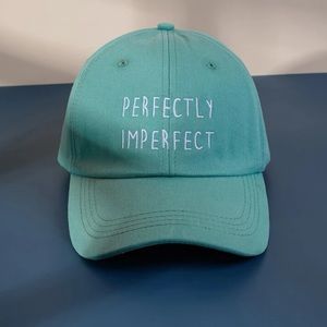 Women’s Teal “Perfectly Imperfect” Baseball Cap